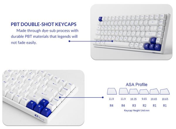 3084B Plus Wireless 5 Pin Hotswap Keyboard - Image 6