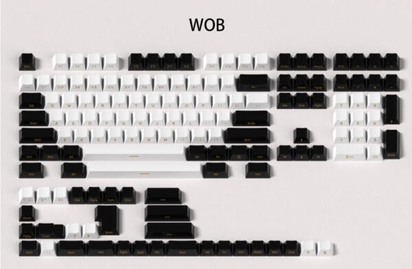 WOB Lateral Letters Keycaps